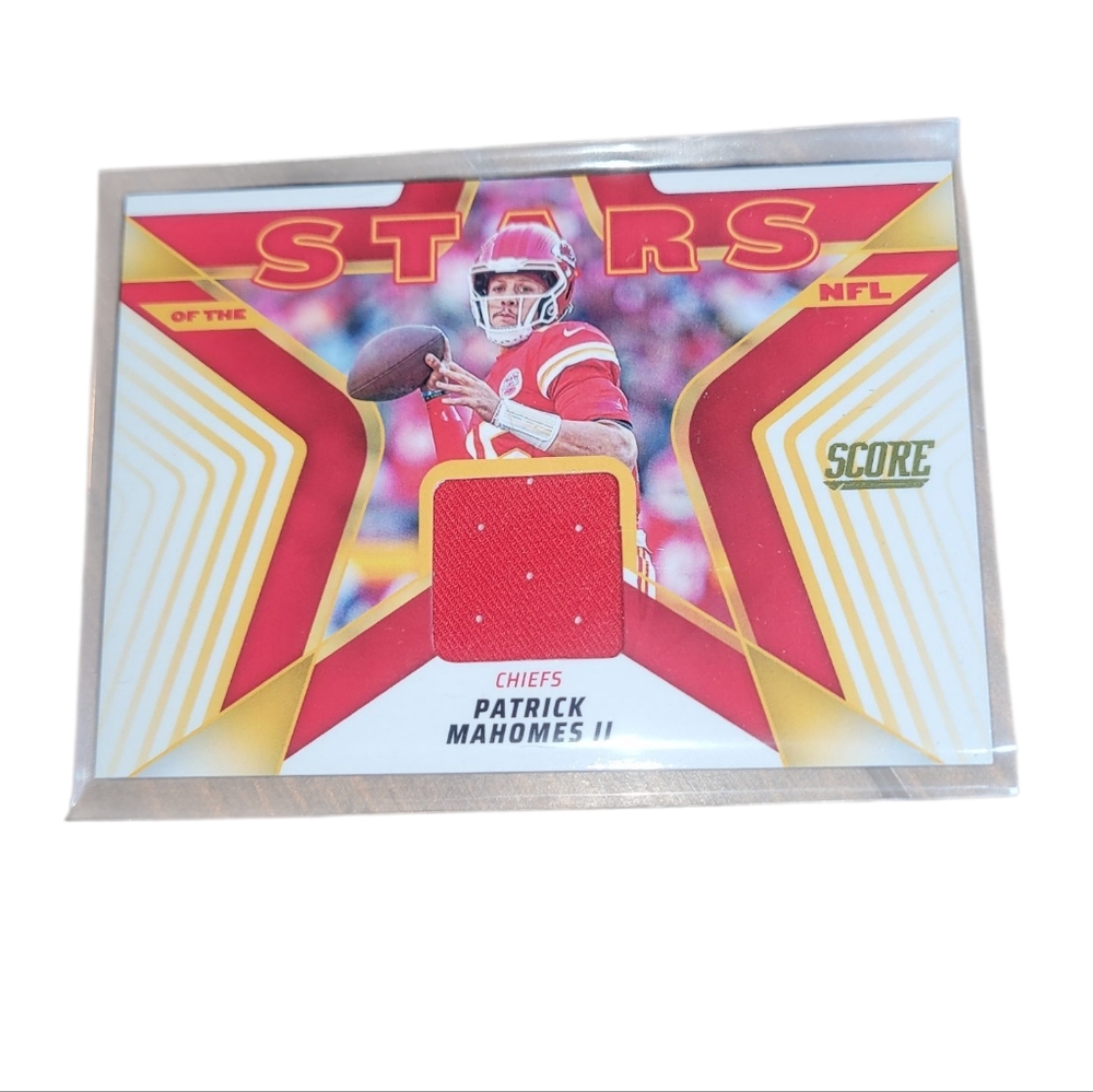 NFL Stars Patrick Mahomes II Trading Card Jersey/Memorabilla Kansas City Chiefs - Picture 2 of 16